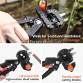 Garden Grafting Set 2 in 1 Pruning Shears & Grafting Knife Vine Fruit Tree Cutting Set Garden Grafting Clippers Tool Pruner Kit